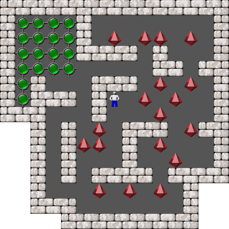 Sokoban Mass Remodel level 580